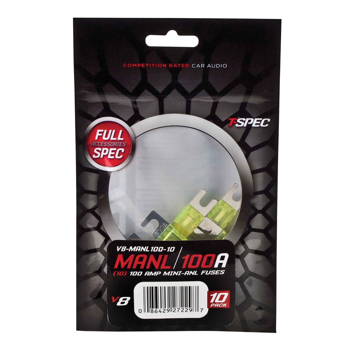 V8 MINI ANL Fuses | 100A | 2 Pack