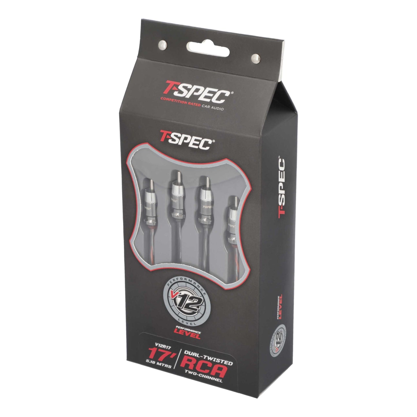 V12 2-Channel RCA Cable | 17 ft.