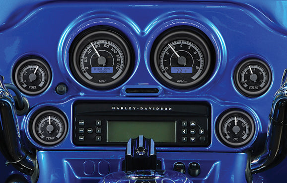 Dakota Digital Motorcycle Instrument MVX-8K-4