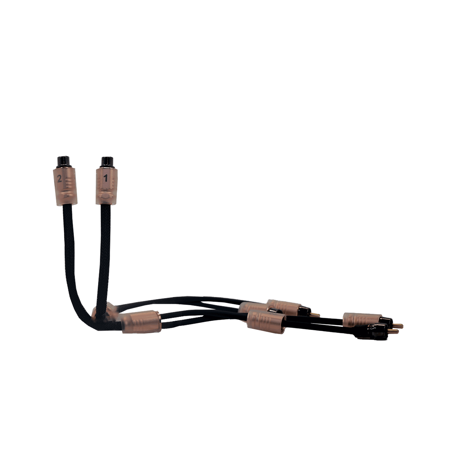 One Female to Two Male  Y RCA Cable- HXY2M