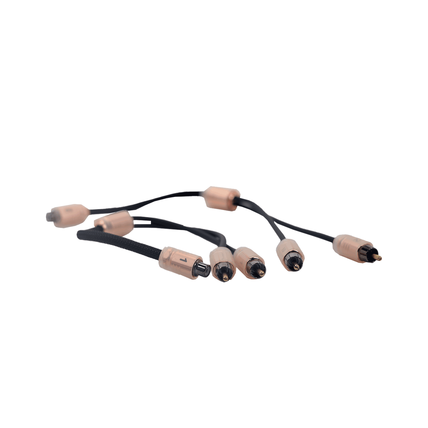 One Female to Two Male  Y RCA Cable- HXY2M