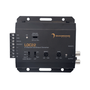 2-Channel LOC Series Line-Output Converter (2 In/2 Out) - LOC22