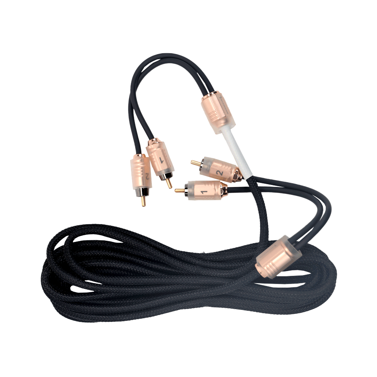 2-Channel 4 Gauge Amplifier Installation Kit W/ RCA Interconnect and 20 ft Speaker Cable - HX42
