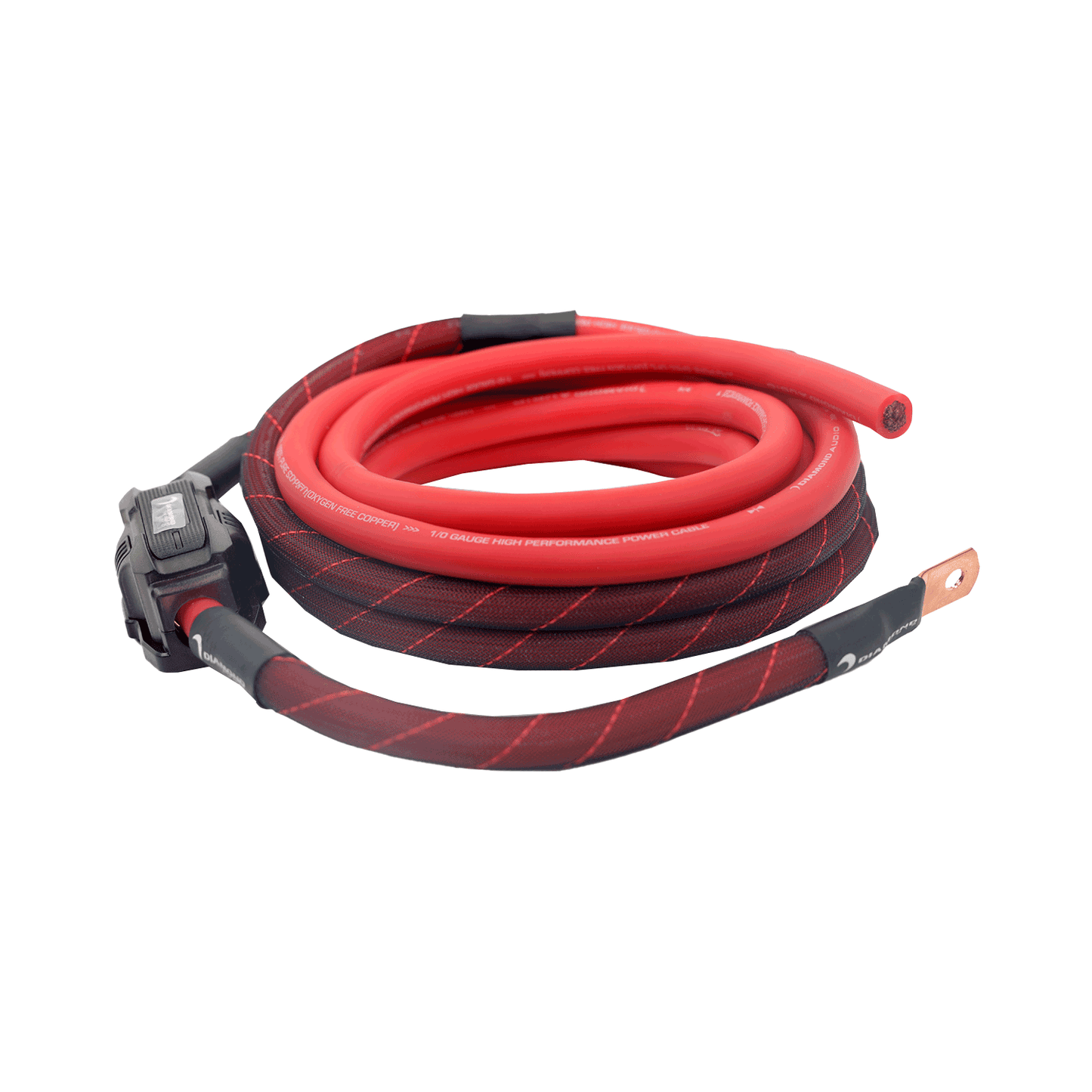 2-Channel 0 Gauge Amplifier Installation Kit W/ RCA Interconnect and 20 ft Speaker Cable - HX02