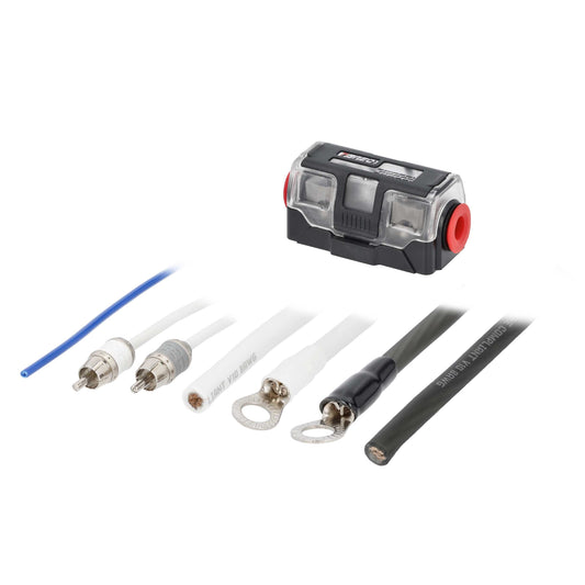 V10 OFC Amp Kit with RCA | 8 AWG | 8000W