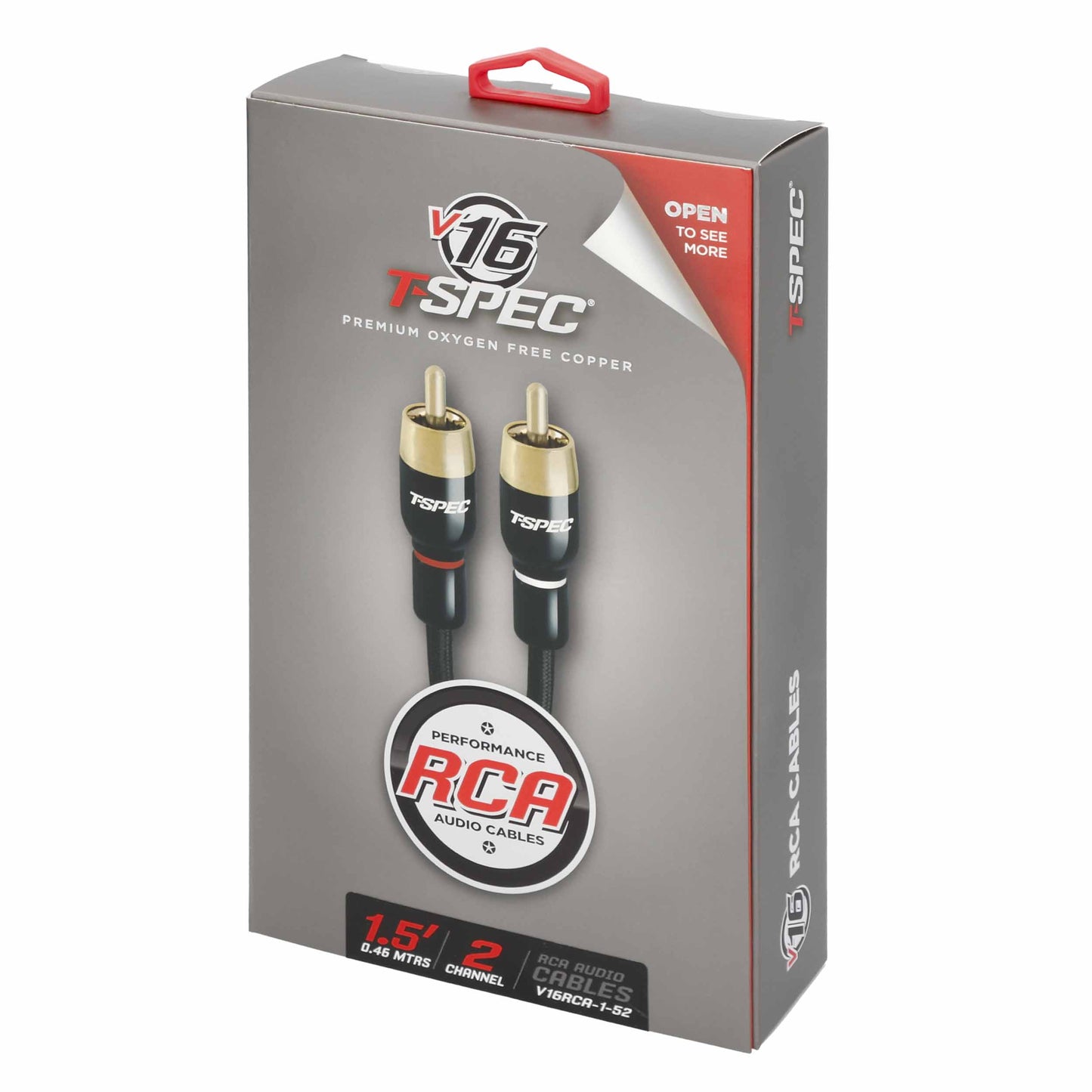 V16 2-Channel RCA Cable | 1.5 ft.