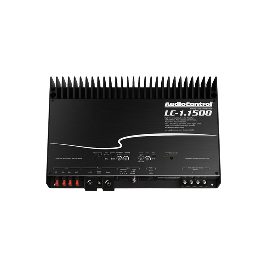 LC-1.1500 High-Power Monoblock Amplifier w/AccuBASS