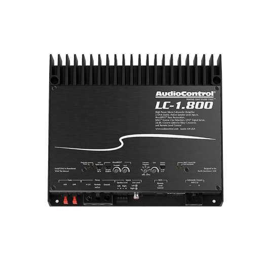 LC-1.800 High-Power Monoblock Amplifier w/AccuBASS