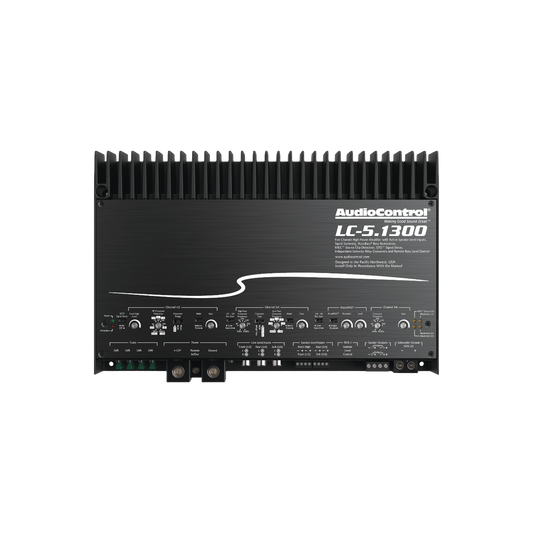 LC-5.1300 High-Power 5-Channel or 3-Channel Amplifier w/AccuBASS