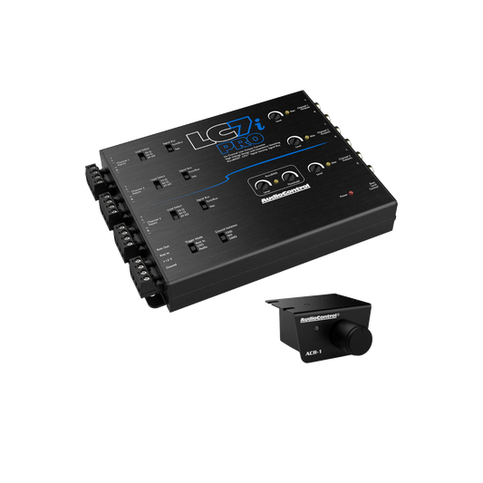 LC7iPRO 6-Channel Line Output Converter w/AccuBASS & ACR-1 Remote