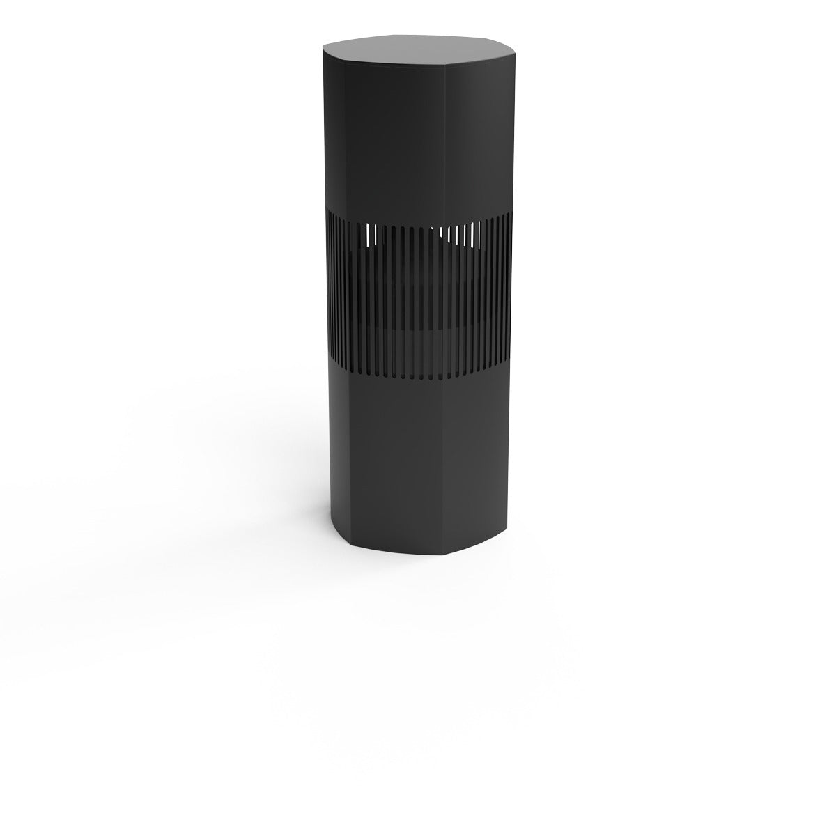 Luxury Bollard Speaker, 10in Sub, 360deg 6.5in 8hm/70v, BLK