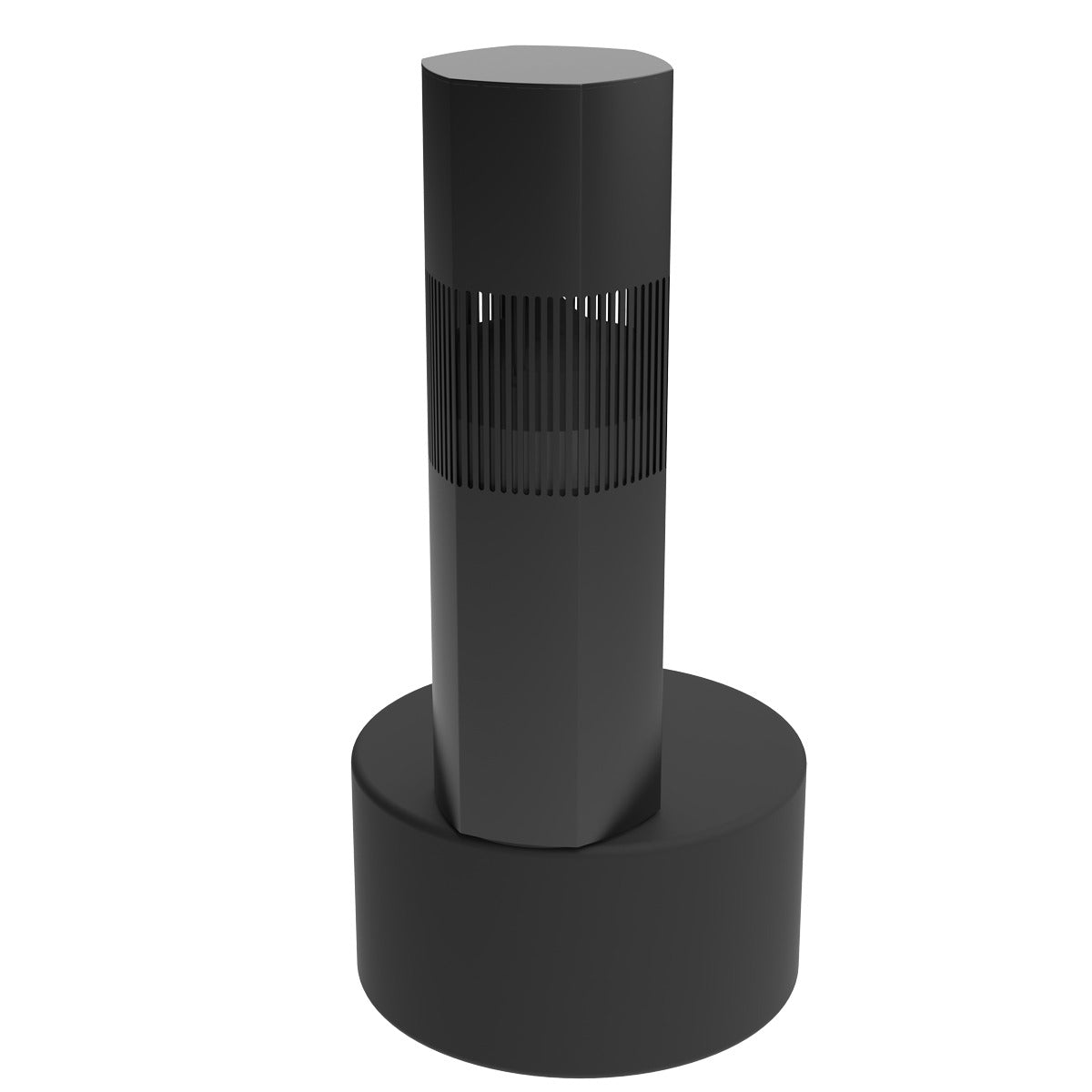Luxury Bollard Speaker, 10in Sub, 360deg 6.5in 8hm/70v, BLK