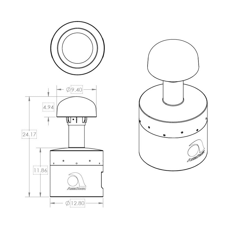 10in Band Pass In Ground Subwoofer w- 70v 300w Transformer