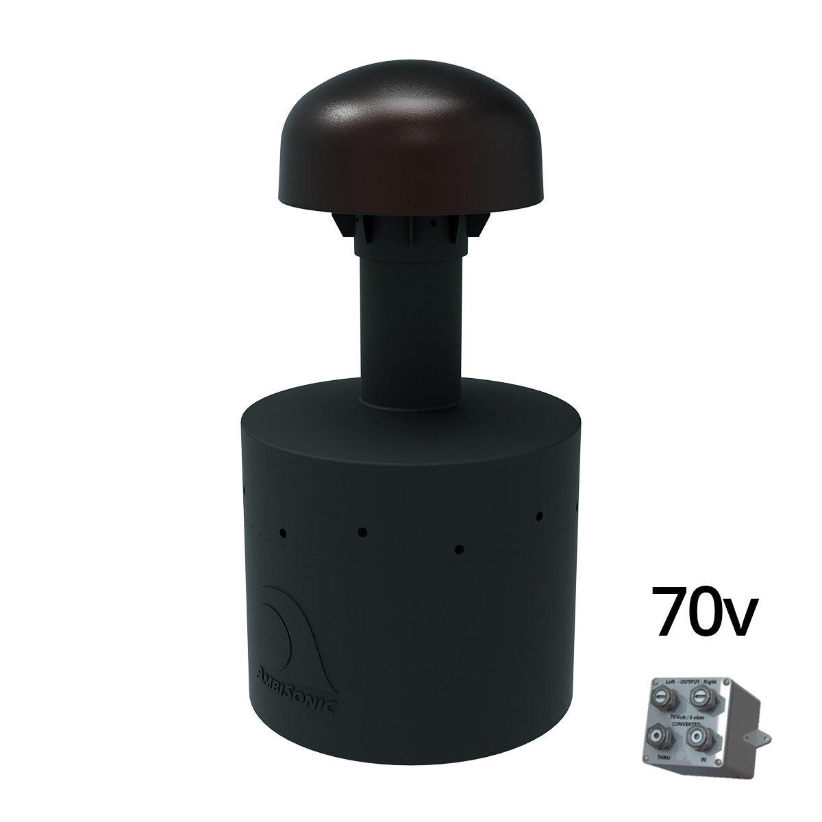 10in Band Pass In Ground Subwoofer w- 70v 300w Transformer