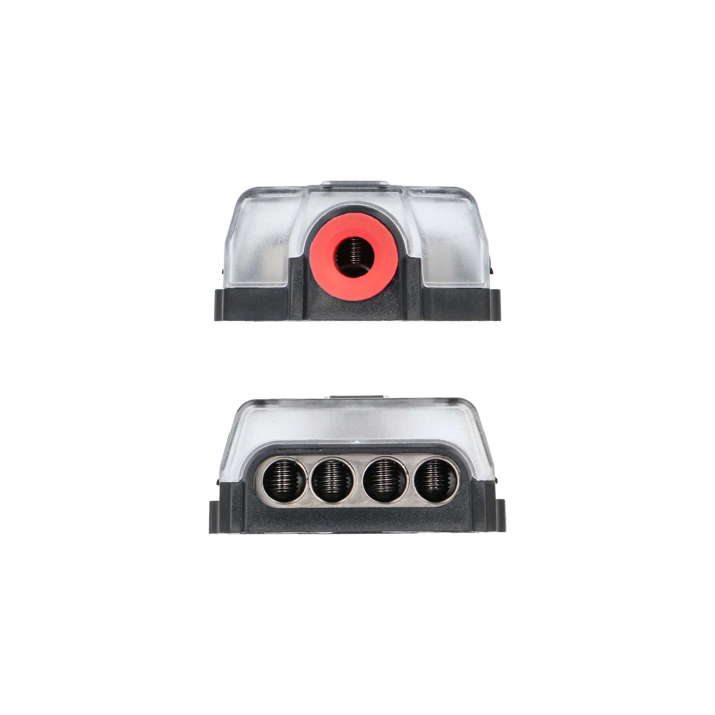 Distribution Block | 4 Position | 1/0-4 AWG In, (4) 4-8 AWG Out