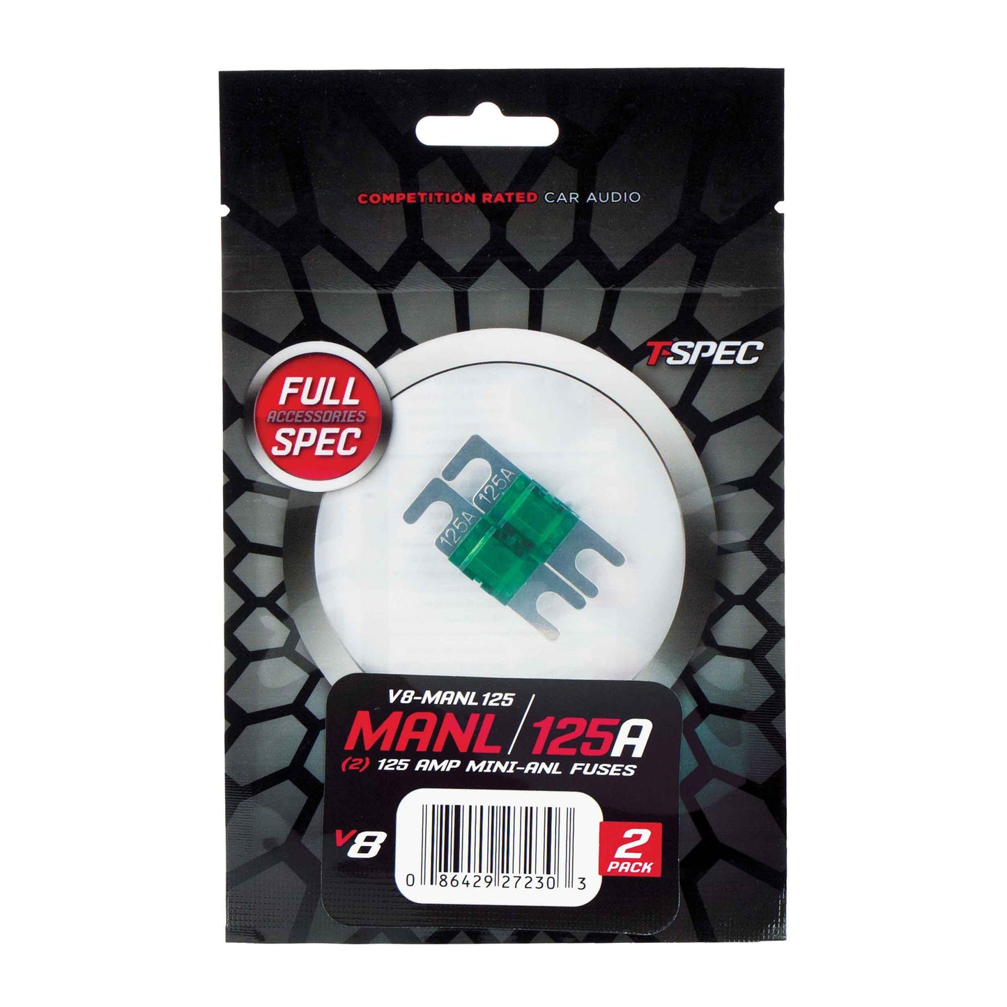 V8 MINI ANL Fuses | 125A | 2 Pack