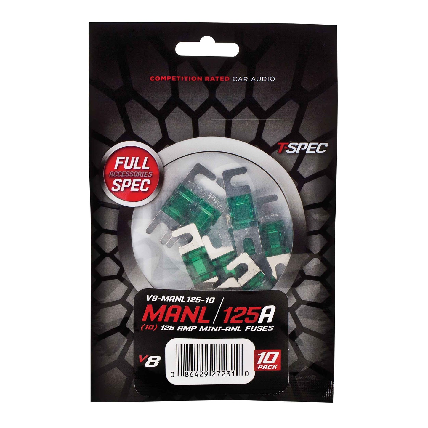 V8 MINI ANL Fuses | 125A | 2 Pack
