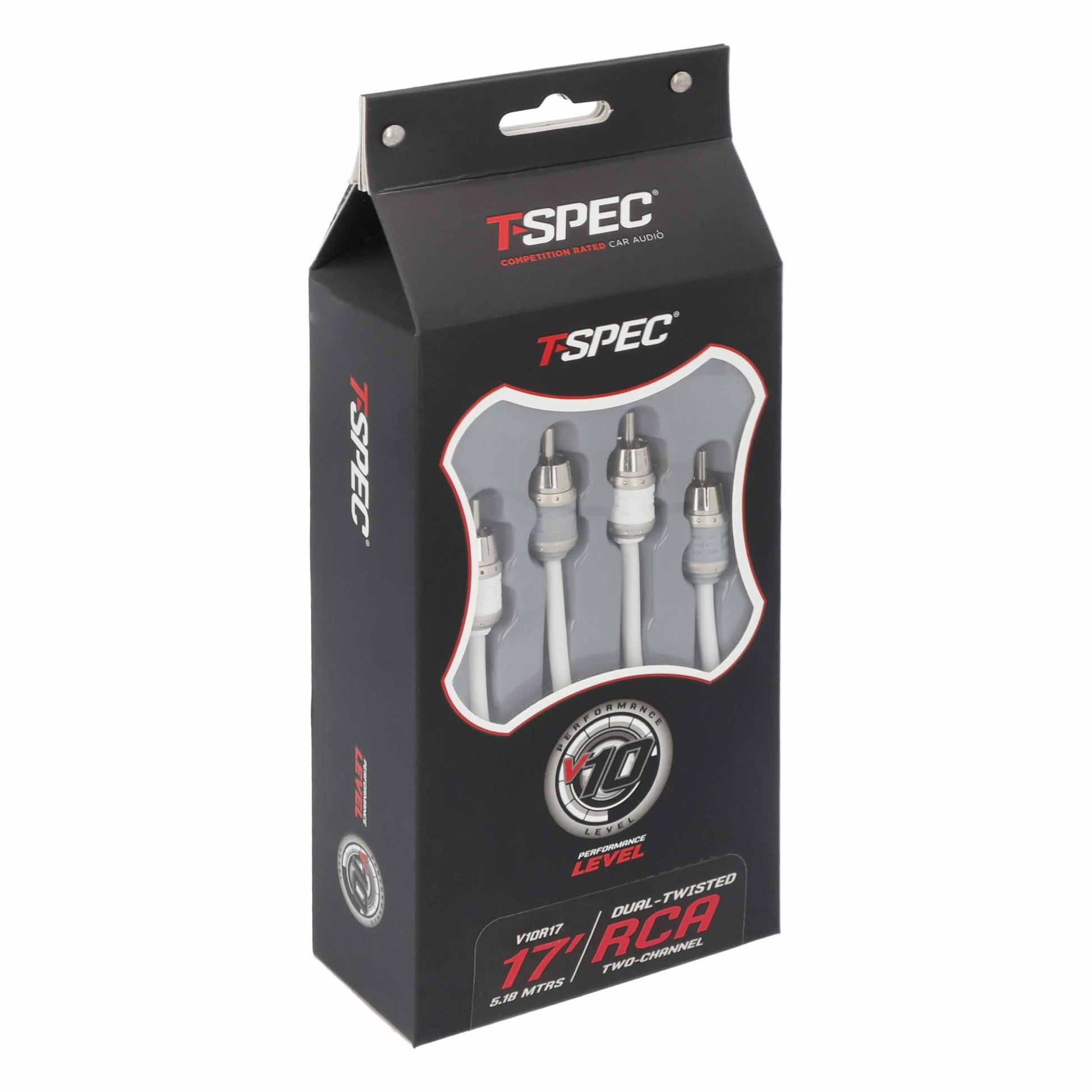 V10 2-Channel RCA Cable | 17 ft.