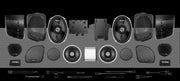 500w 4CH AMP &amp; 4 COAX SPEAKER H-D® COMPLETE SYSTEM