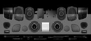700W 4CH DSP AMPLIFIER &amp; 4 COAXIAL HORN SPEAKER H-D® COMPLETE STSTEM