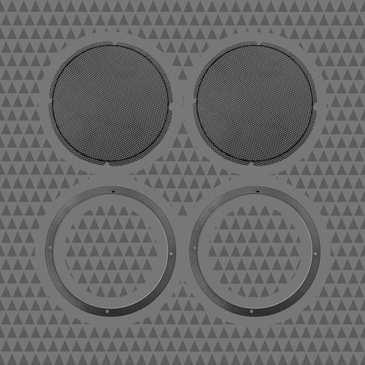 COMPLETE 10-INCH MID-BASS/WOOFER SADDLEBAG MOUNTING KIT