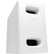 QSC AD-S.SUB 6.5\" Dual Voice Coil Small-Format Surface Subwoofer (White)