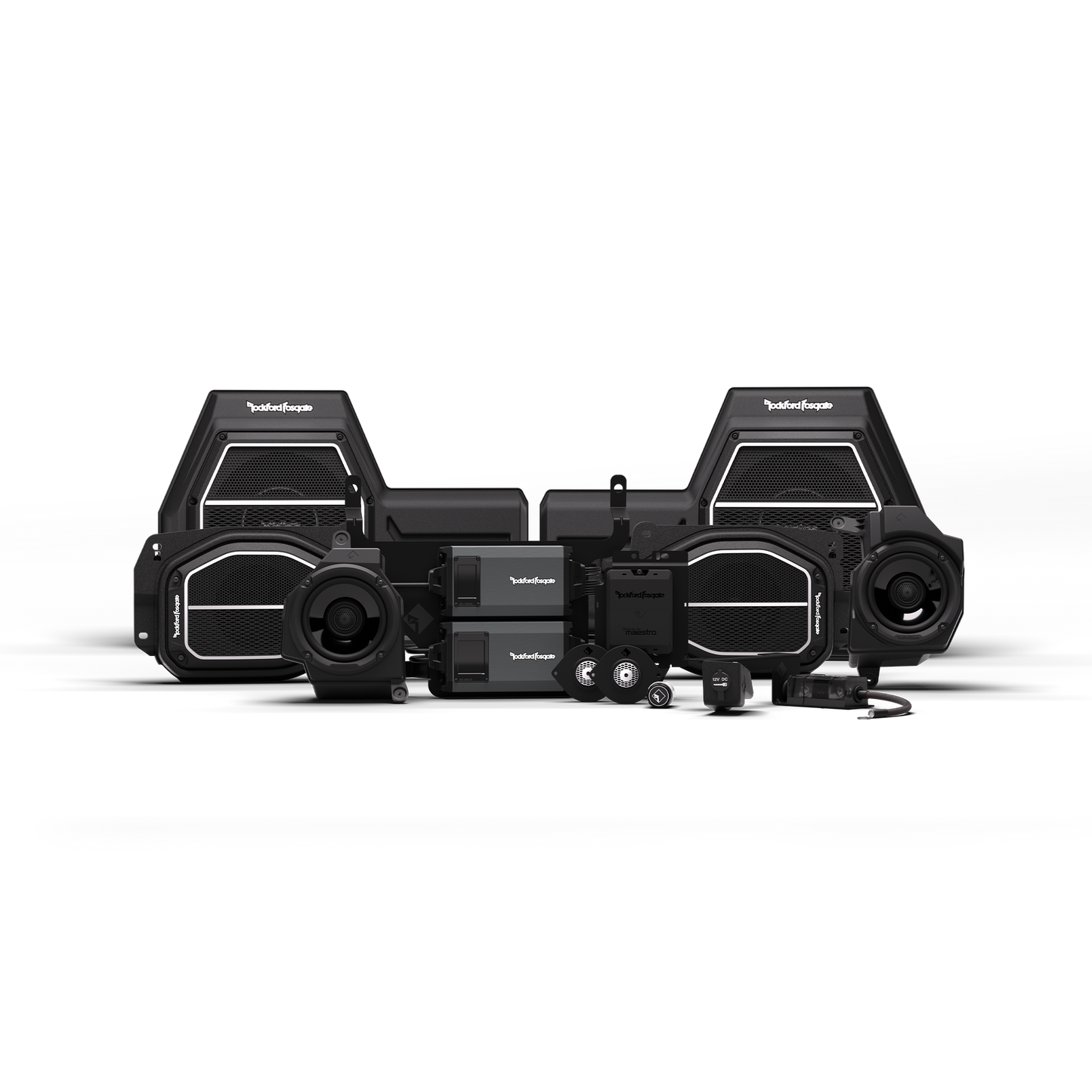 1,800 Watt All-In-One Audio Kit for Select 2018-2023 Jeep Wrangler Unlimited JL