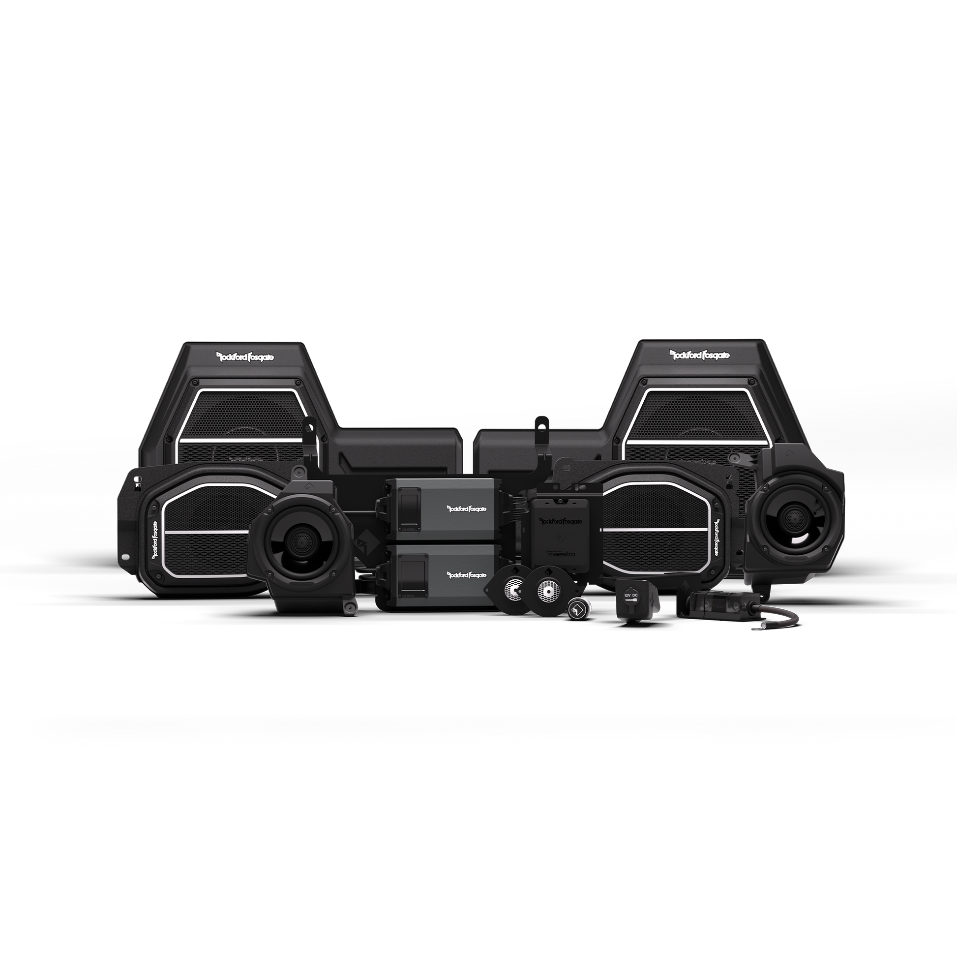 1,800 Watt All-In-One Audio Kit for Select 2018-2023 Jeep Wrangler Unlimited JL