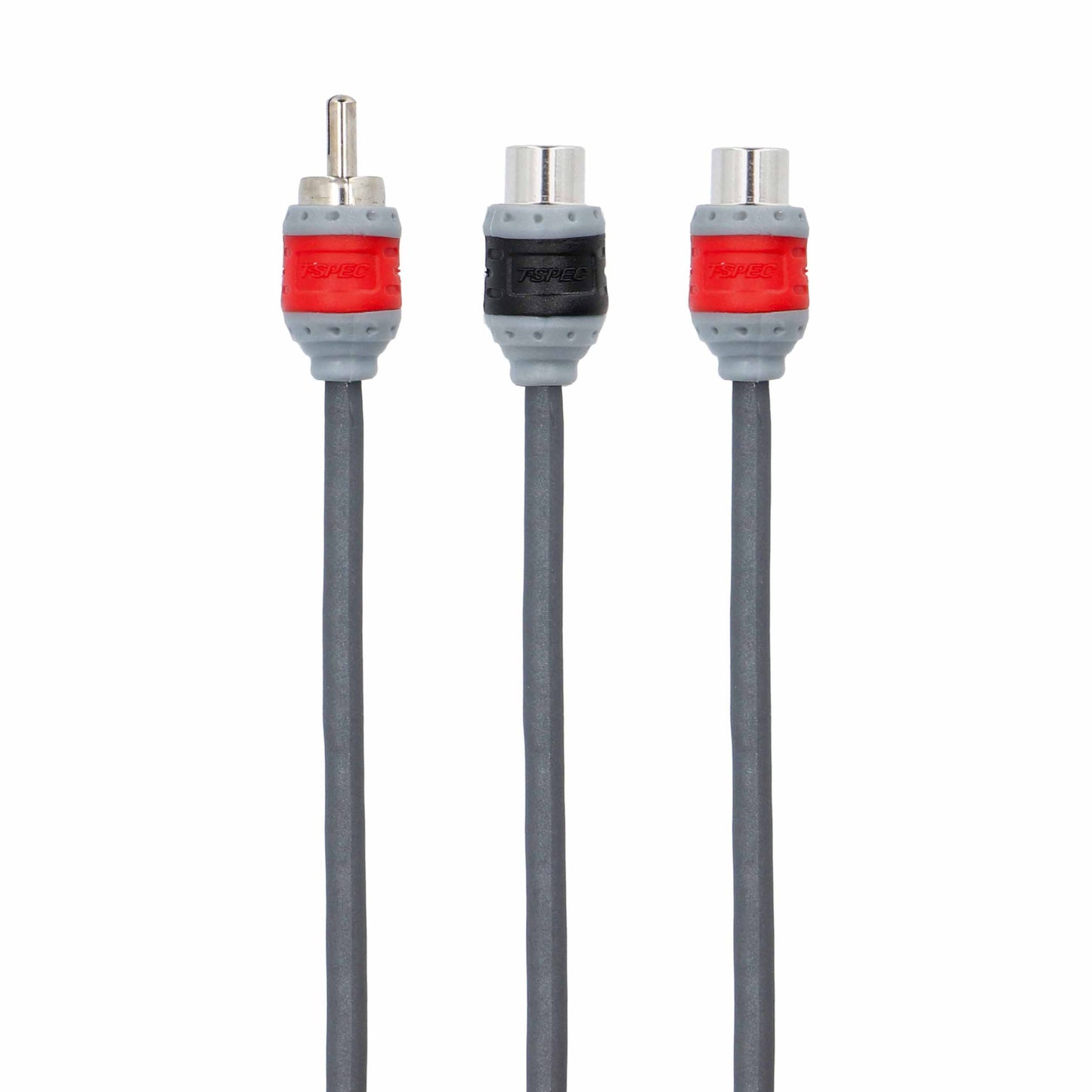 V8 RCA Y Cable | 1 Male to 2 Female | 0.5 ft.