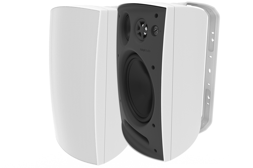 Adept Audio 8" White 3-Way IO80W