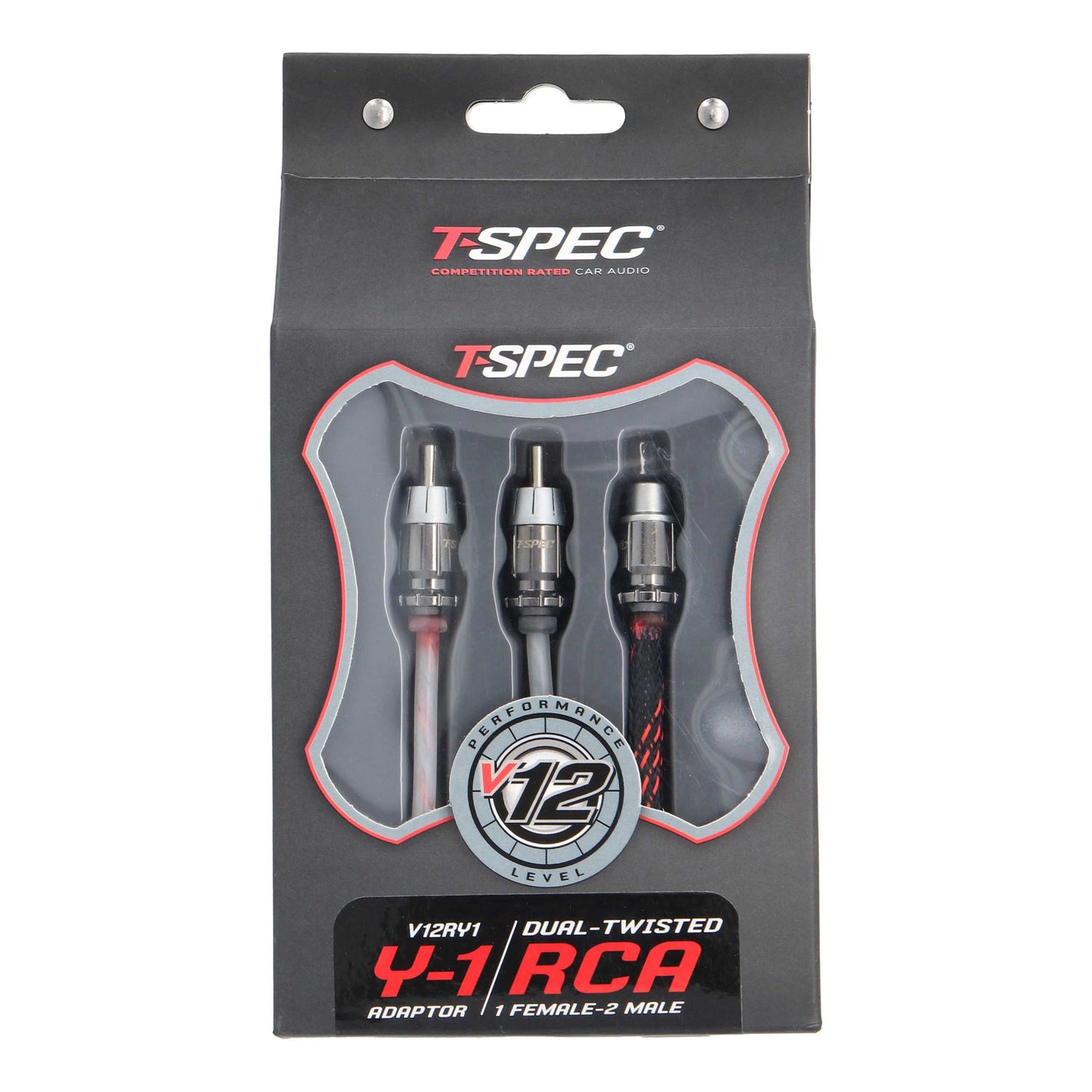 V12 RCA Y Cable | 2 Male to 1 Female
