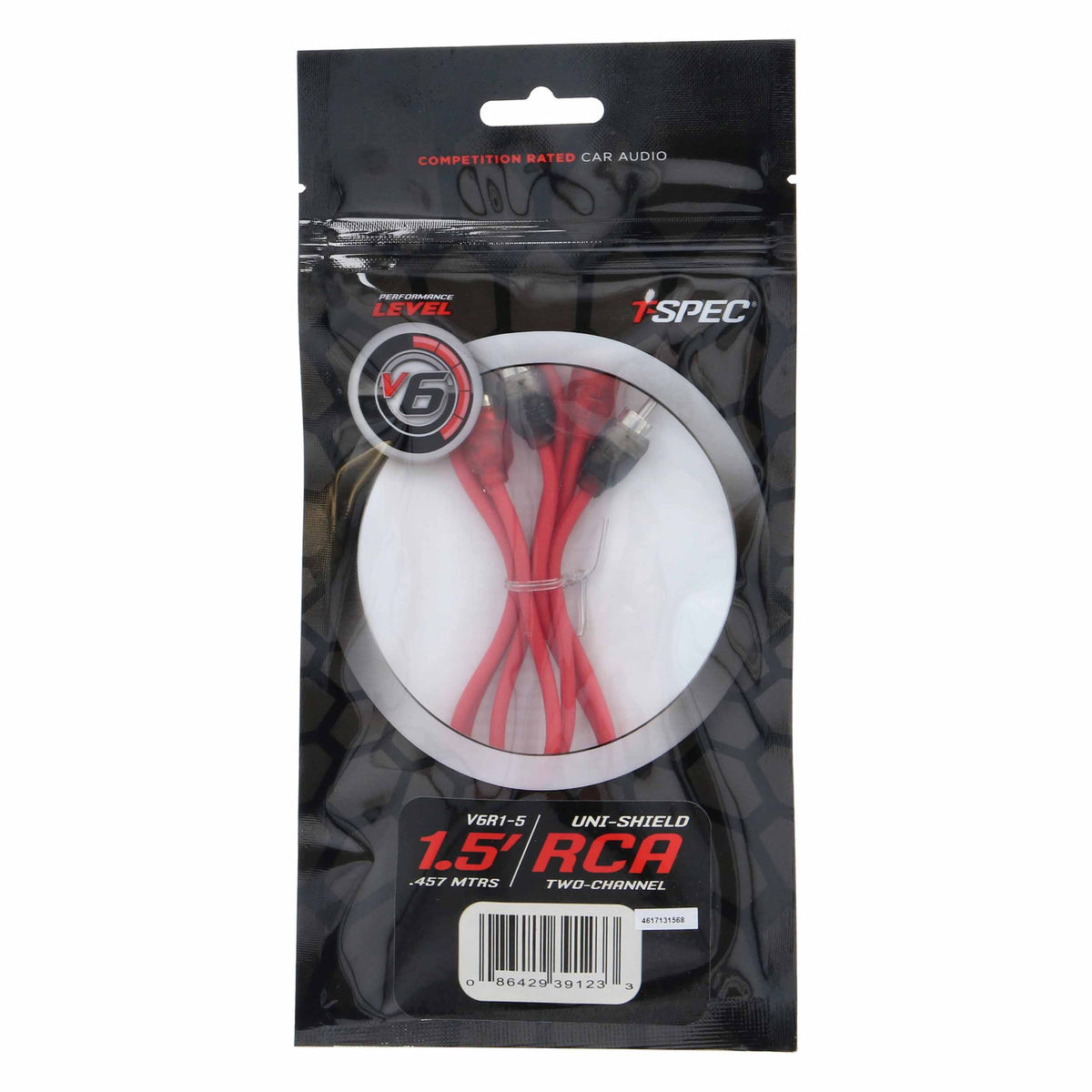 V6 2-Channel RCA Cable | 1.5 ft.