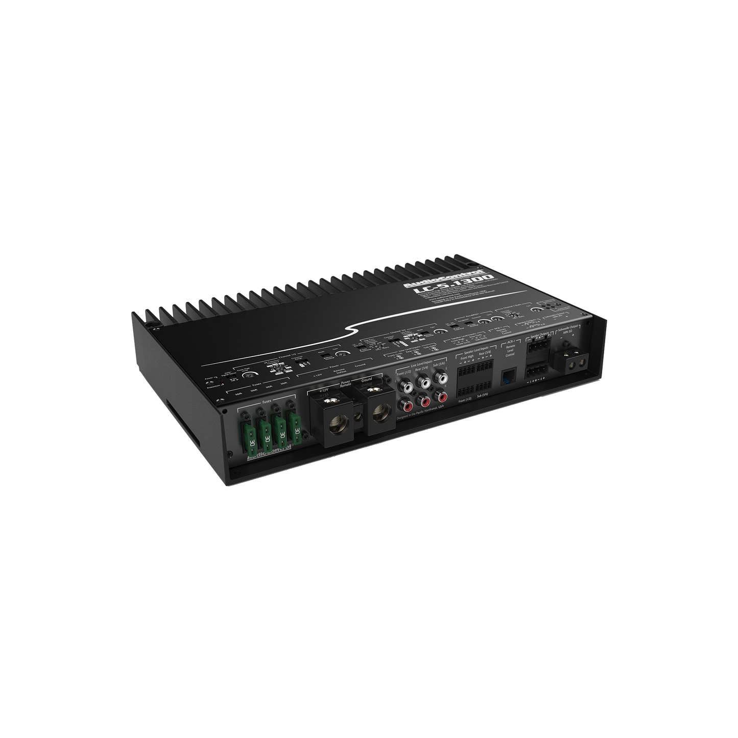 LC-5.1300 High-Power 5-Channel or 3-Channel Amplifier w/AccuBASS
