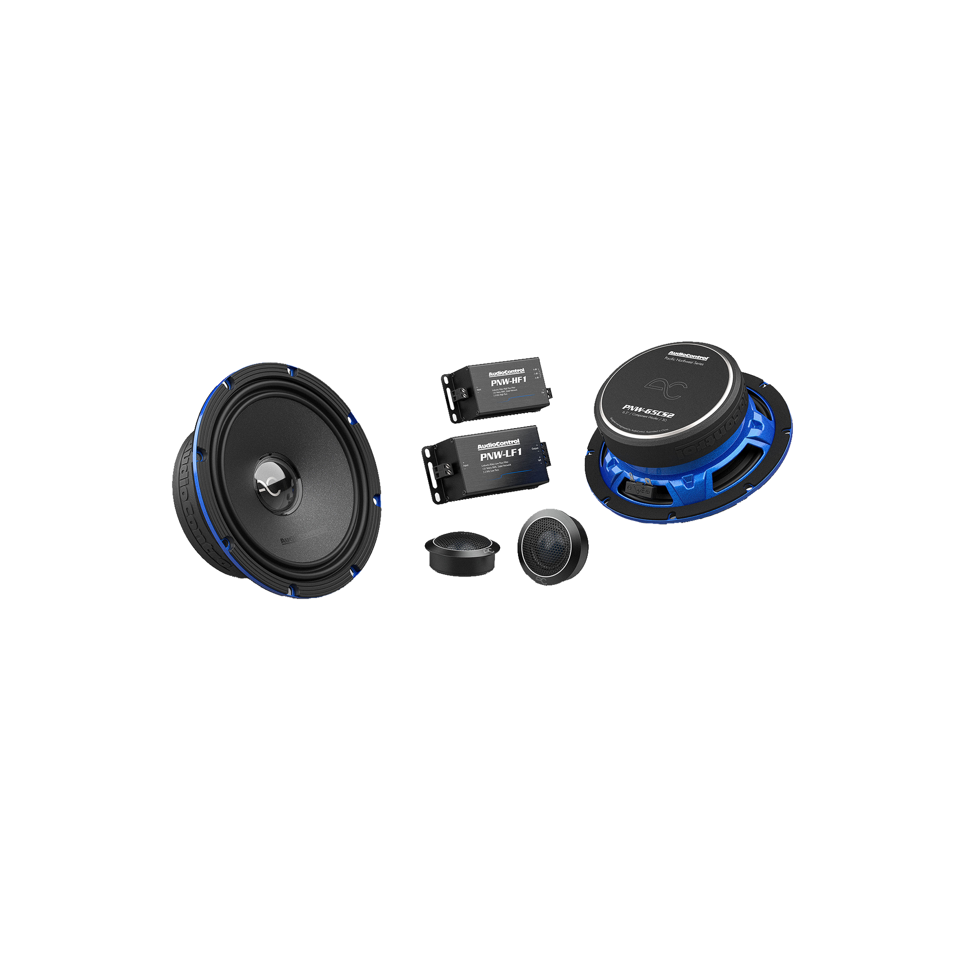 PNW-65CS2 6.5" Component Speakers, 100W RMS, 3 Ohms (Pair)