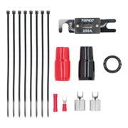 V8 OFC Amp Kit with RCA | 1/0 AWG | 3800W