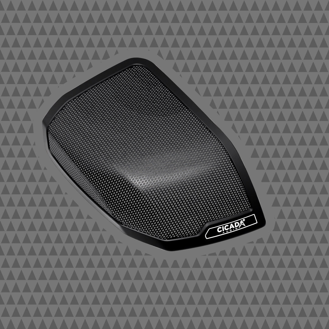 2024+ Rear Saddlebag OEM Style Lid Grills- Cicada Audio Branded (Grills Only)