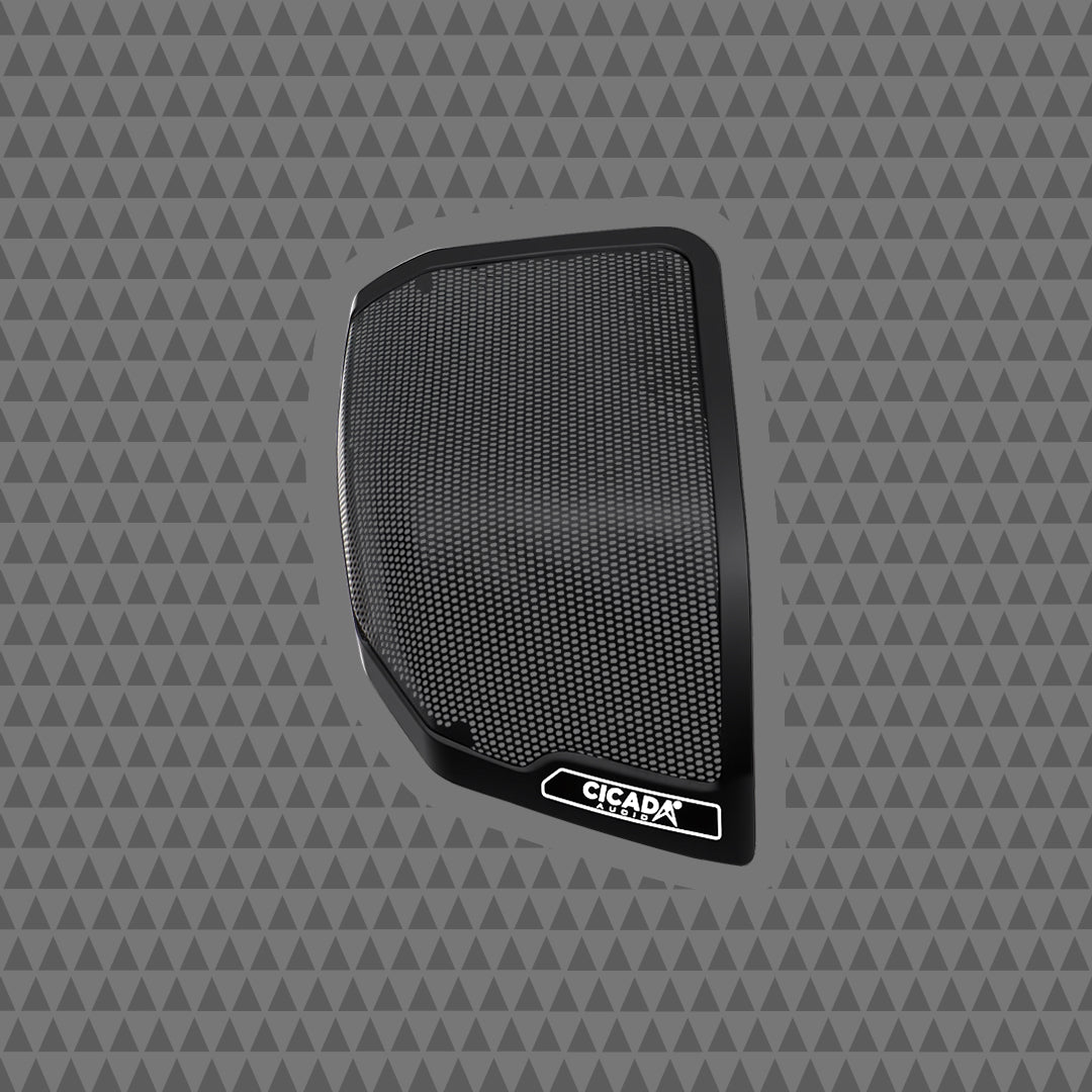 2024+ Rear Saddlebag OEM Style Lid Grills- Cicada Audio Branded (Grills Only)