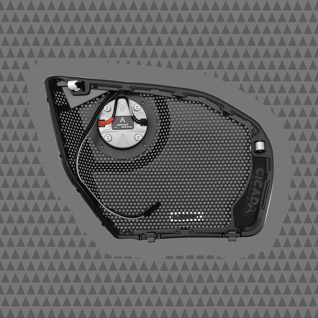 2024+ H-D® ROAD GLIDE® FAIRING GRILLES w/ RR075T TWEETERS