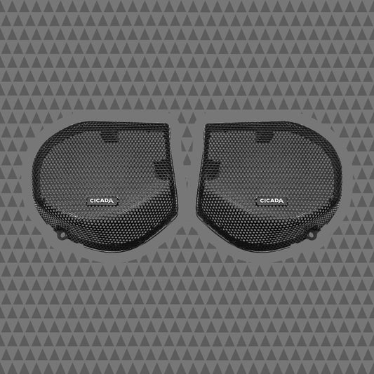 2024+ Street Glide Cicada Audio® Branded Grilles