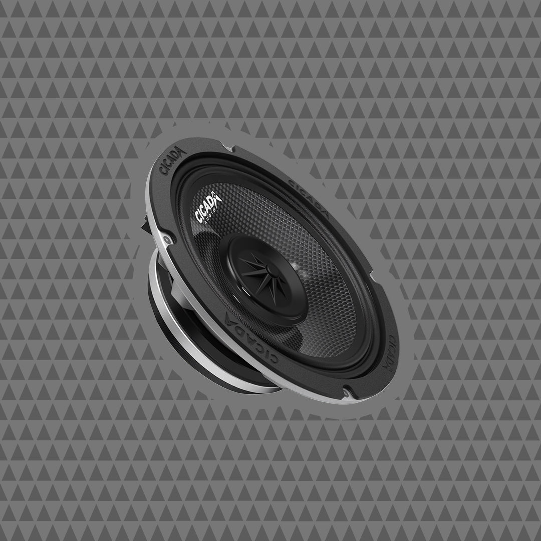 6.5-INCH MID-BASS / 1-INCH COMPONENT SPEAKERS KIT – 4Ω