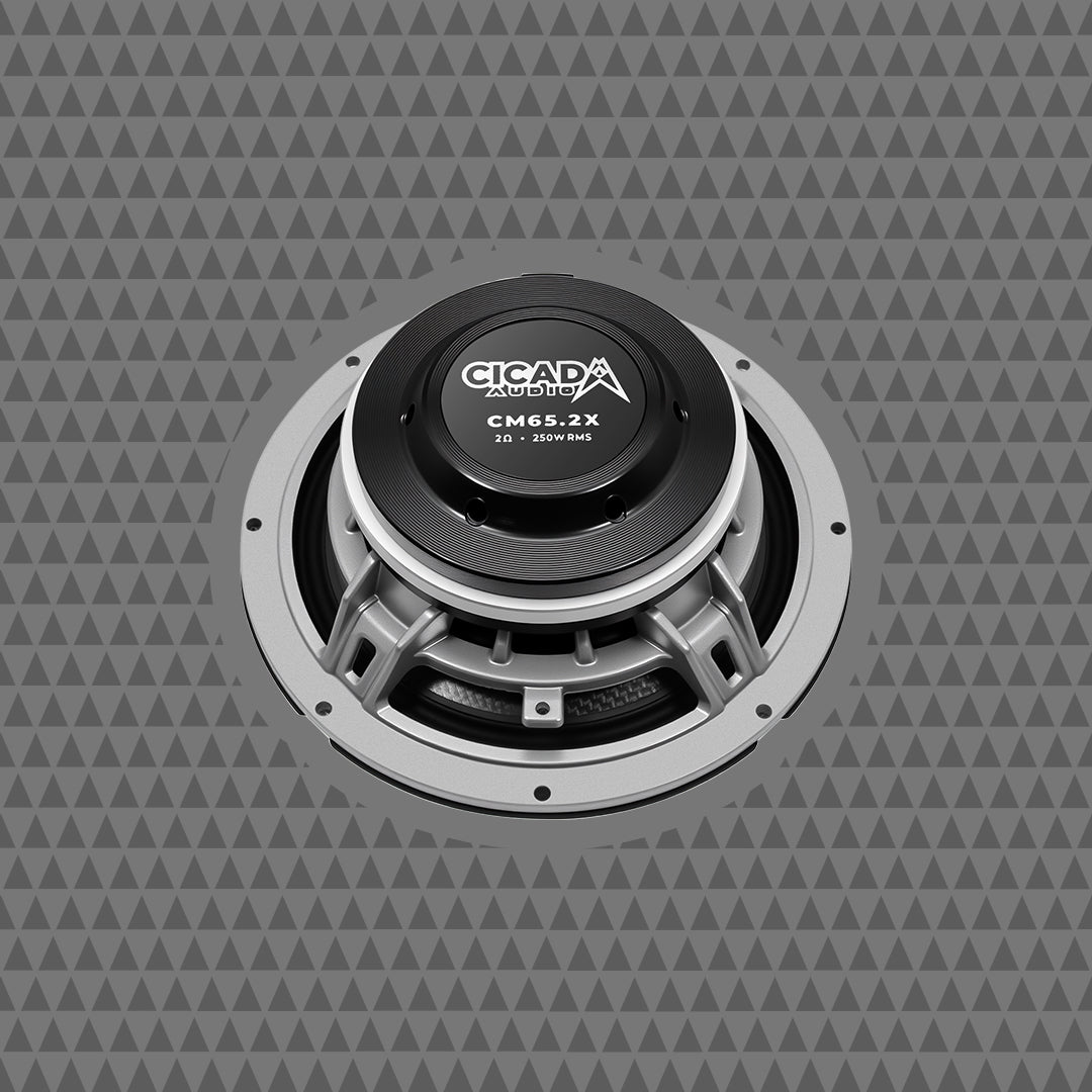6.5-INCH MID-BASS / 1-INCH COMPONENT SPEAKERS KIT – 2Ω