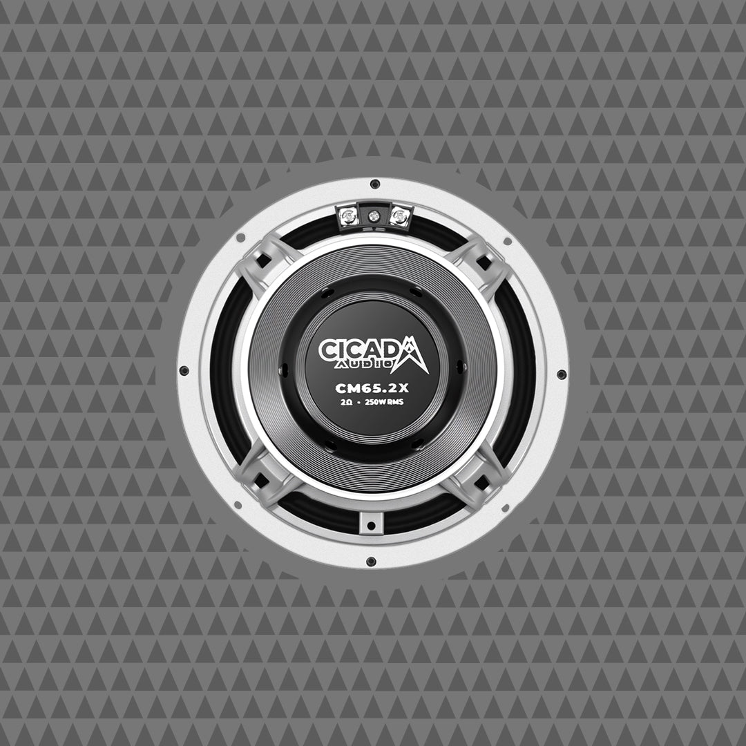6.5-INCH MID-BASS / 1-INCH COMPONENT SPEAKERS KIT – 2Ω