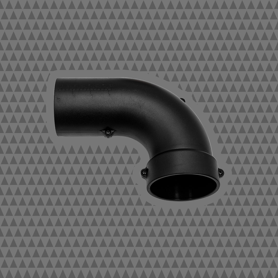 H-D® 2024+ 3-Inch Right Angle Port with Pass-Through Plugs – Pair
