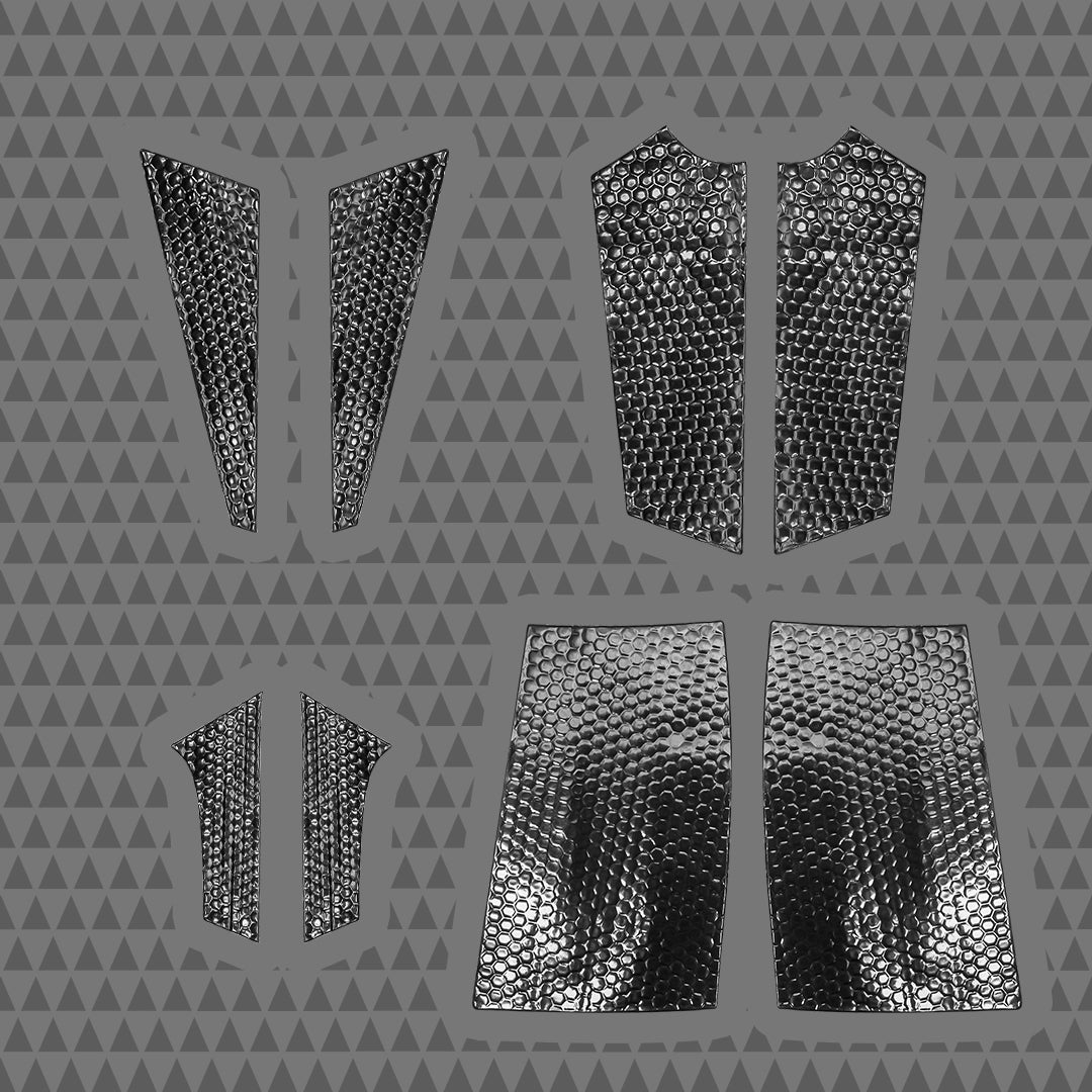 H-D® 2024+ 8-inch or 10-inch Mid-Bass Ring and Grills – Matched Pair