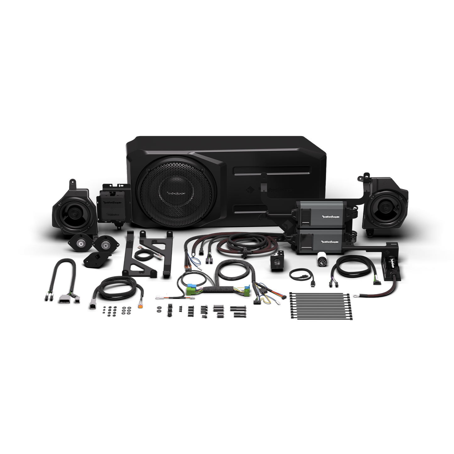 1,800 Watt All-In-One Audio Kit for Select 2024+ Jeep Wrangler JL