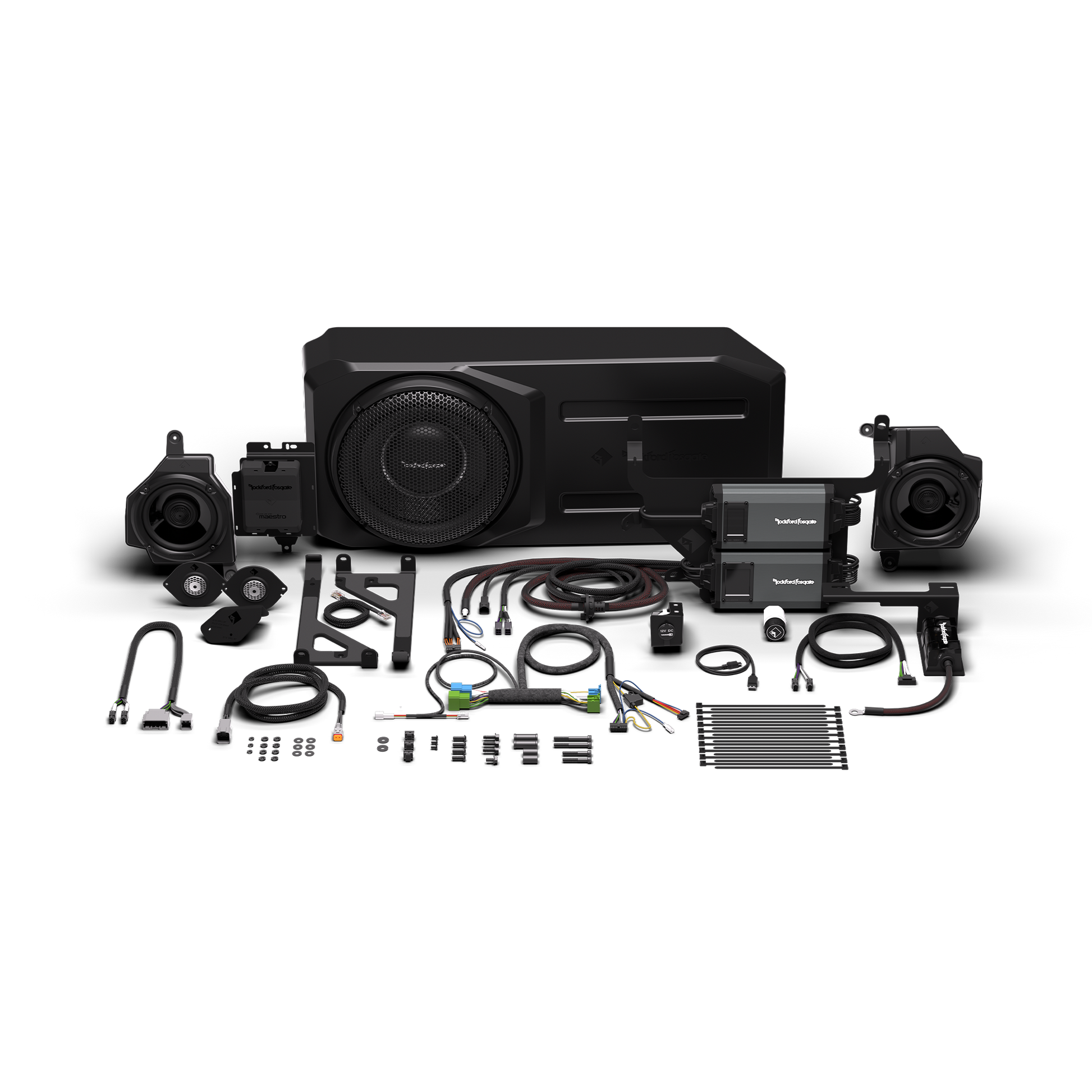 1,800 Watt All-In-One Audio Kit for Select 2024+ Jeep Wrangler JL