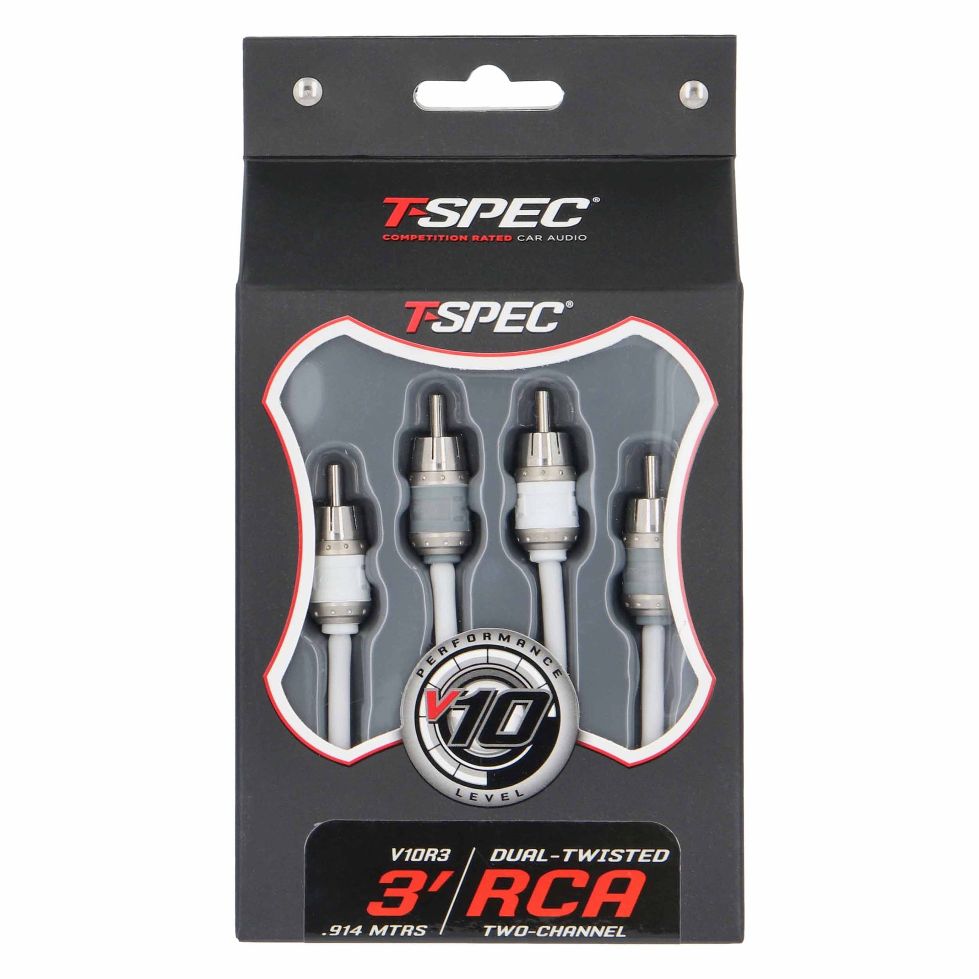 V10 2-Channel RCA Cable | 3 ft