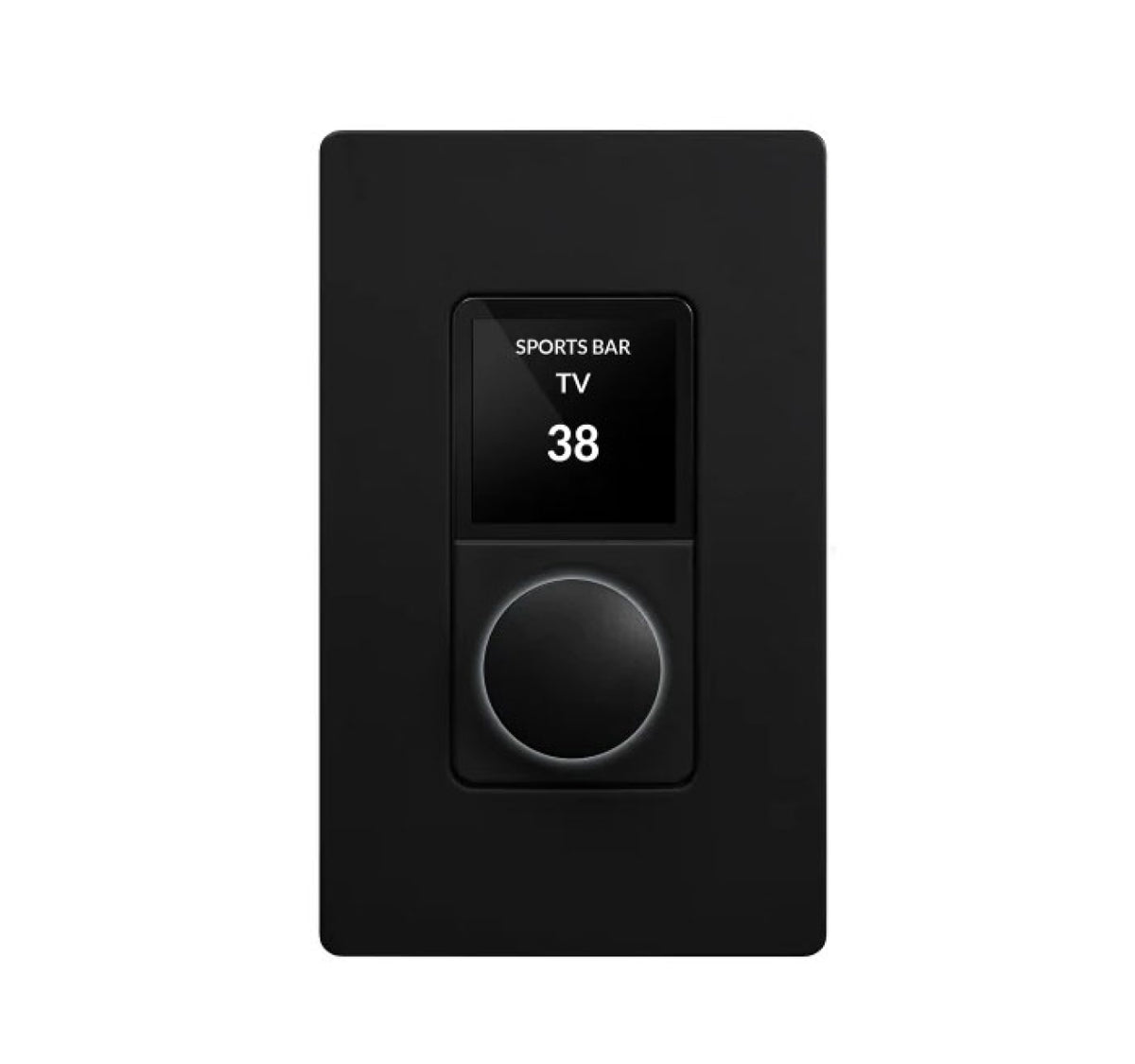 Sonance Wall-S1 Single Zone PoE-Powered Wall-Controller in Black