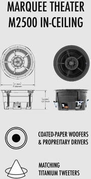 Origin Acoustics® Marquee 10" In-Ceiling Speaker