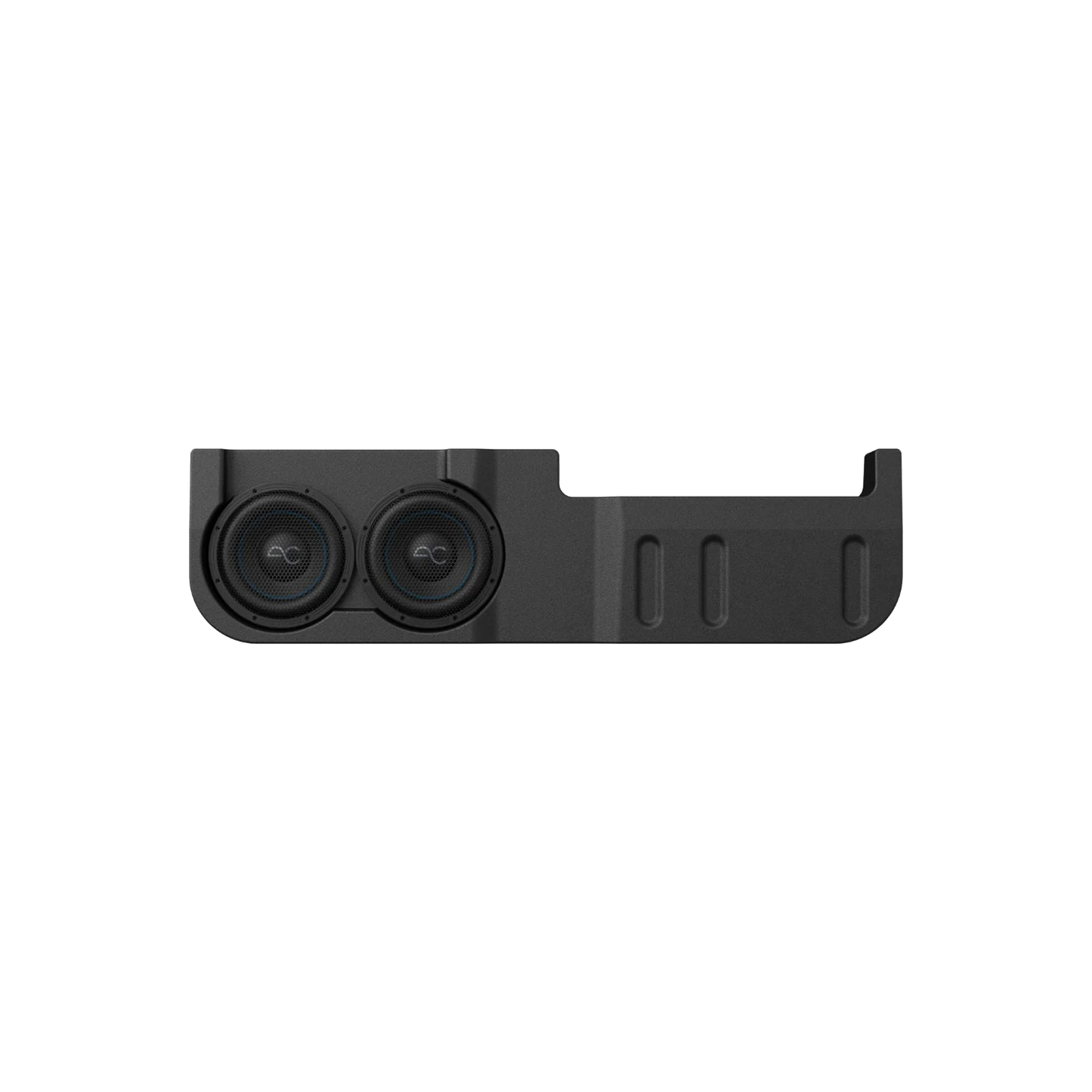 TXGM19D10 Chevy Silverado/GMC Sierra (2019+) Under Seat Dual 10" Loaded Subwoofer Enclosure